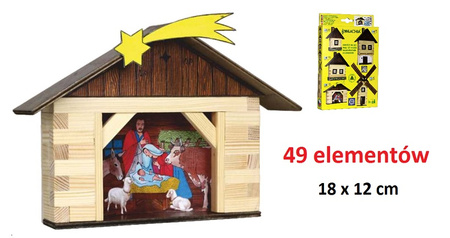 SZOPKA BETLEJEMSKA DREWNIA DIY ZRÓB TO SAM eko
