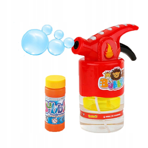Aparat Do Baniek W Kształcie Gaśnicy Duży Wytwarzajacy Bańki