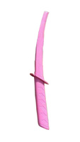 MIECZ WOJOWNIKA SKŁADANA CHOWANA KATANA 75 CM RÓŻOWA