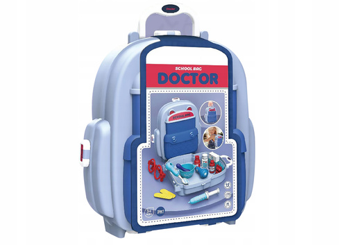 Zestaw Lekarski W Walizce 20 Elementów Zabawkowy Dla Dzieci