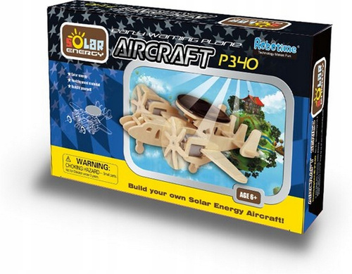 DREW.SKŁAD. SAMOLOT-SOLAR KOŁO OP/50
Drewniany, składany samolot  
Wymiary: 160x190x60 mm
Wymiary opakowania: 19cm x 3cm x 12cm
Waga 0,190 kg