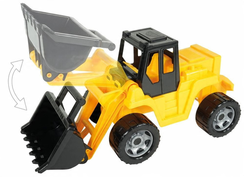 Pojazd Lena Wielki Spychacz Buldożer Wytrzymały Do 100Kg Żółty