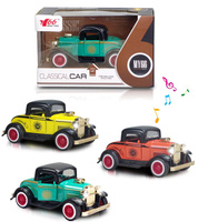 AUTO RETRO CLASSIC FORD 1932, pak 168/84,
sztuka auta zapakowana w kartonik,
klasyczny samochód, trzy kolory, możliwość otwierania drzwi,
wymiary: 15 x 7,7 x 9,2 cm