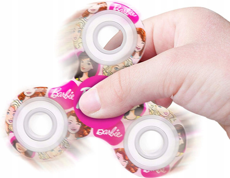 BARBIE SPINNER FIDGET SPINNERS ORYGINAŁ 3 WZOR