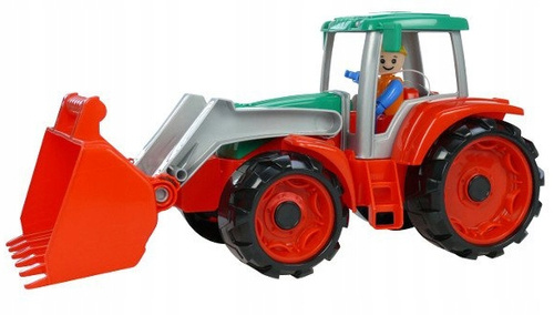 Auto Samochód Pojazd Duży Spychacz Z Podnoszonym Ramieniem 34 Cm Lena