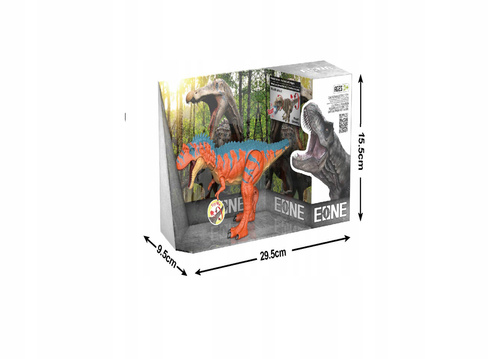 Figurka Dinozaura Gigantozaur Z Ruchomymi Kończynam Z Dźwiękiem Światłem