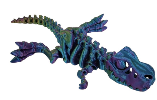 Figurka Dinozaur Prezent Upominek 3D Zielony Zabawka Sensoryczna