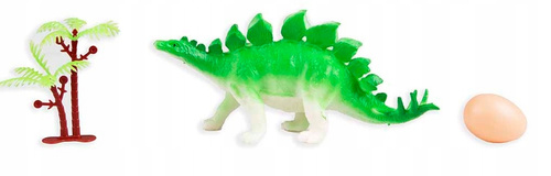 Figurka Dinozaura Zielona Z Jajkiem Oraz Drzwkiem Prehistoria Ancient