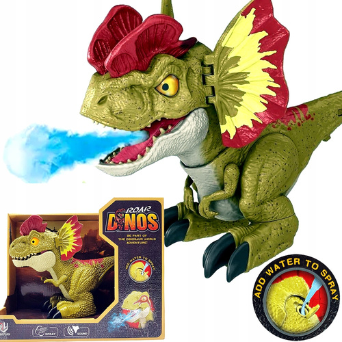 Realistyczny Dinozaur Zabawka Dla Dzieci Ryczy Zieje Parą Wodną