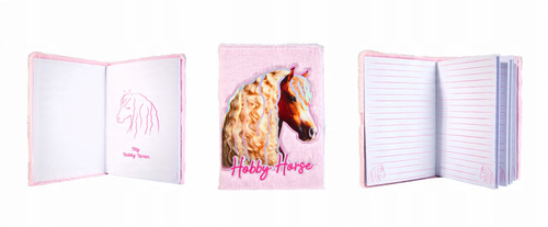 Notes Dziecięcy Hoby Horse Miękka Okładka Różowa
