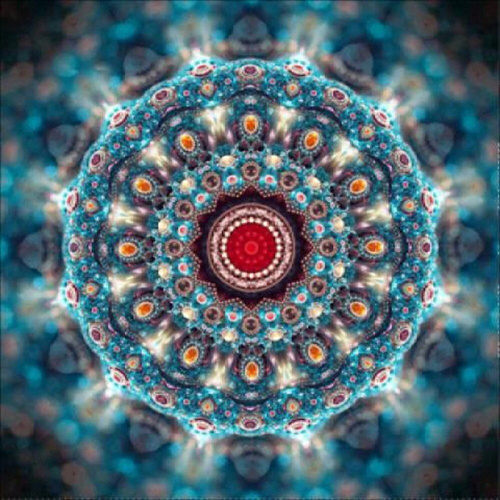 DIAMENTOWA MOZAIKA MANDALA KOBIETA 30X40 HAFT 7D