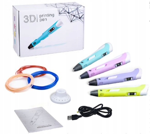 Długopis Do Druku 3D Zestaw Kreatywny Z Filamentem