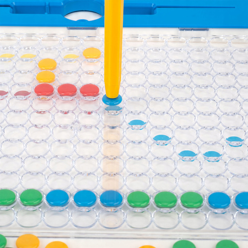 Magnetyczna Tablica Mozaika Układanka Montessori Dla Dzieci - 10 Szablonów