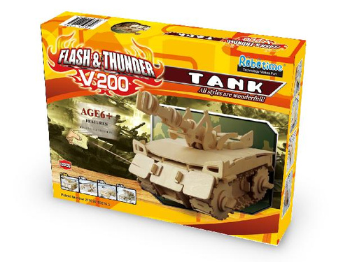 DREW.SKŁAD CZOŁG STEROWANY Z DŻWIĘKIEM OP/10
Waga 0,835 kg