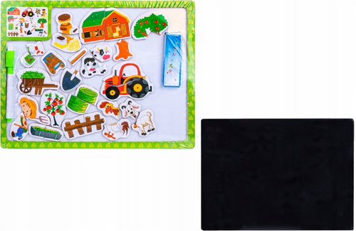 Układanka Tablica Magnetyczna Suchościeralna 30X23