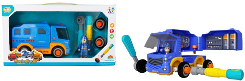 AUTO MUZYCZNE SKRĘCANE POLICJA, pak 36/18
autko skręcane z dźwiękiem, zasilanie na baterie 2*AAA (nie są zawarte w zestawie),
zawartość pudełka: auto, narzędzia, figurka,
wymiary produktu: 33 x 11 x 18 cm