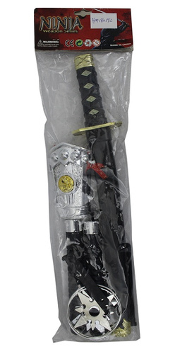 ZESTAW NINJA MIECZ NUNCZAKO PAK 144
Wymiary 12x4x50 cm