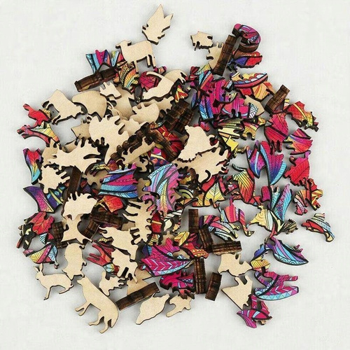 Drewniane Puzzle Dla Dorosłych Układanka Prezent