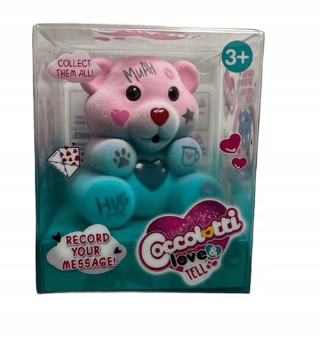 Miś z Serduszkiem, Funkcją Nagrywania i Melodyjką + Butelka do Karmienia