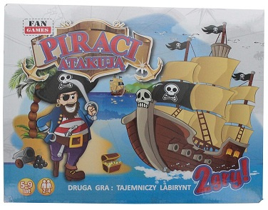 GRA PIRACI ATAKUJĄ /TAJEMNICZY LABIRYNT