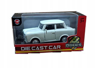 Kultowy Trabant D.D.R. z Otwieranymi Drzwiami Z Historyczną Datą Pull-Back