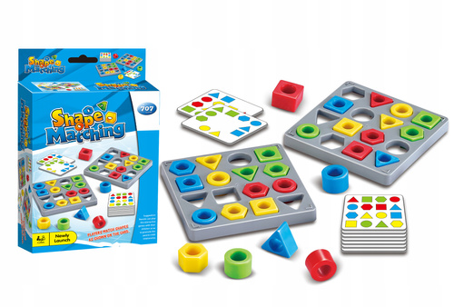 Norimpex Układanka Logiczna Dopasowywanie Kształtów Logiczna Rozwijająca