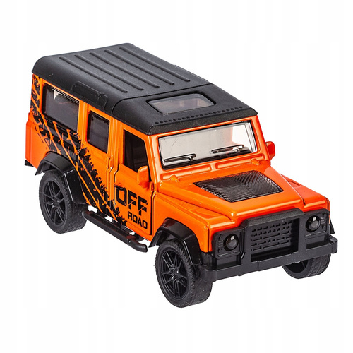 AUTO AUTKO SAMOCHÓD POJAZD JEEP OFF-ROAD TERENOWY METALOWA ZABAWKA