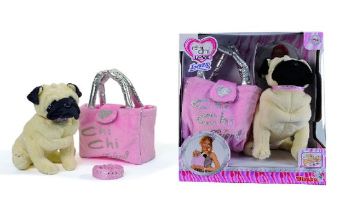 PIESEK CHI CHI LOVE MOPS Z OBROŻĄ