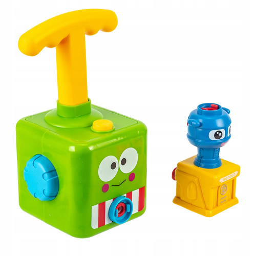 ZESTAW 3 POJAZDY AUTKA NAPĘDZANE POWIETRZEM BALONIKA