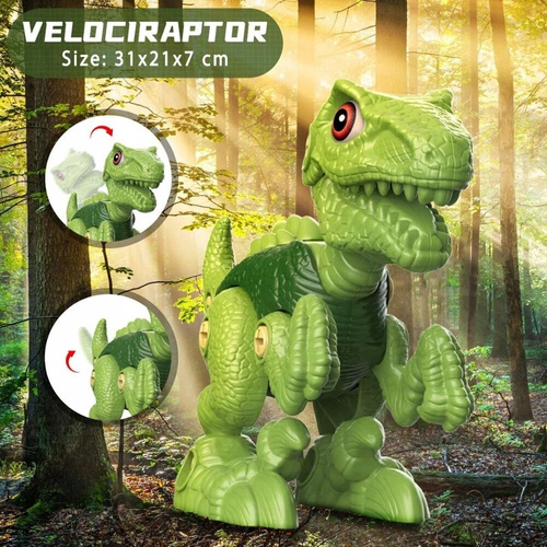 Dinozaur DO skręcania rozkręcania Zestaw wkrętarka