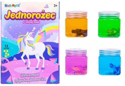 MASA Z JEDNOROŻCEM W SŁOICZKU*12 BOX /144