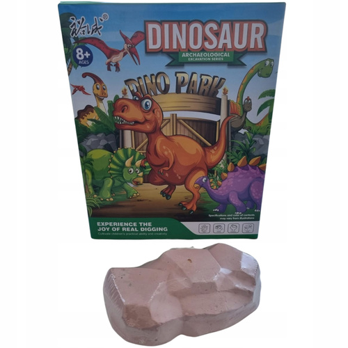 Skamielina Wykopalisko Dinozaura Z Figurką Dinozaura Z Zestawem Narzędzi