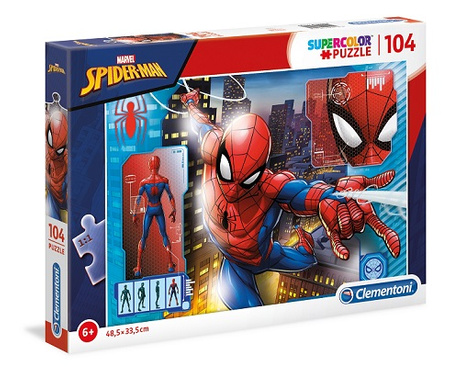 PUZZLE 104 SPIDER-MAN SKANOWANIE