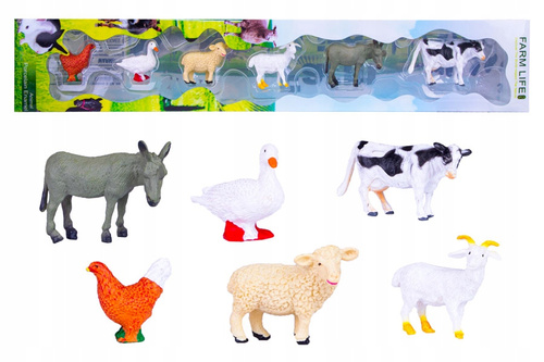 Zwierzęta Domowe Figurki 6 Szt