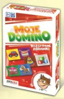 UKŁADANKA MOJE DOMINO ROZSYPANE ZABWKI