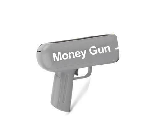 Pistolet Na Banknoty Wyrzutnia Pieniedzy Wraz Z 100 Banknotami