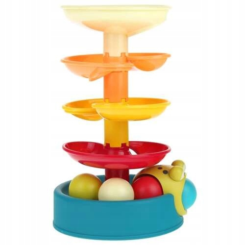 Wieża Z Piłeczkami Zjeżdżalnia Z Piłeczki Dla Maluchów Żaba