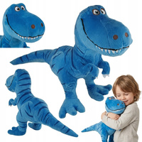 Maskotka Dinozaur T-Rex Niebieski Pluszak Przytulanka Duży 40 cm dla Dzieci