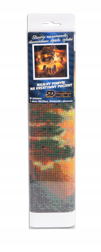 Diamentowa Mozaika Haft Wilka 30x40