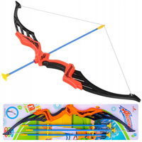 Kolorowy Łuk Dla Dzieci Archery Blister Bezpieczna Zabawka 3 Strzałki