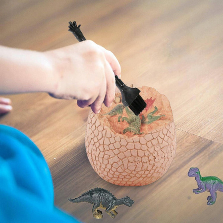 Skamielina Dinozaur W Skale Dinozaur