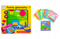 Mozaika Figury Geometryczne 12 Obrazków Norimpex