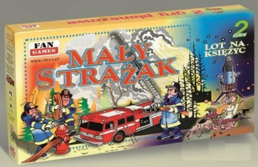 GRA MAŁY STRAŻAK/ LOT NA KSIĘŻYC