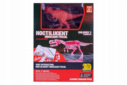 Skamielina Fluor Dinozaur Szkielet Tyranozaurus