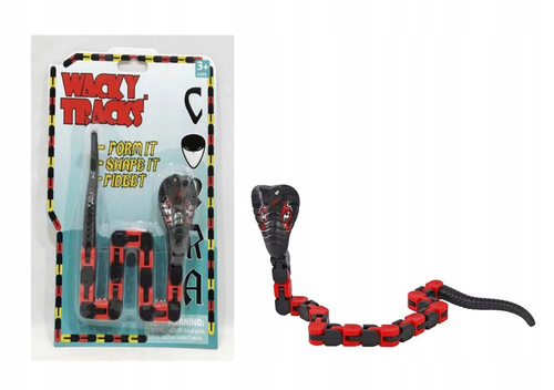 Fidget Wąż Kobra Elastyczna Zabawka Dla Dzieci Antystresowa Relaksująca