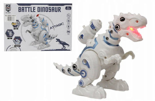 Robot Interaktywny Dinozaur Strzelający Zionący Ogniem Św I Dżw