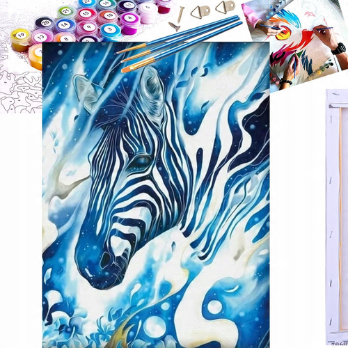 Malowanie Po Numerach Morskie Skarby 50X40 Na Ramie