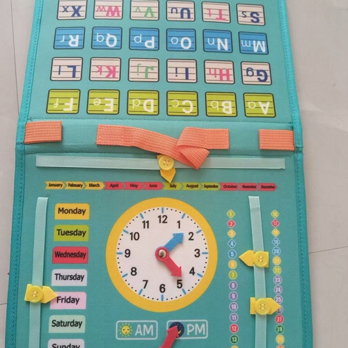 Tablica Manipulacyjna Interaktywna Nauka Podstawowych Czynności Dla Dzieci