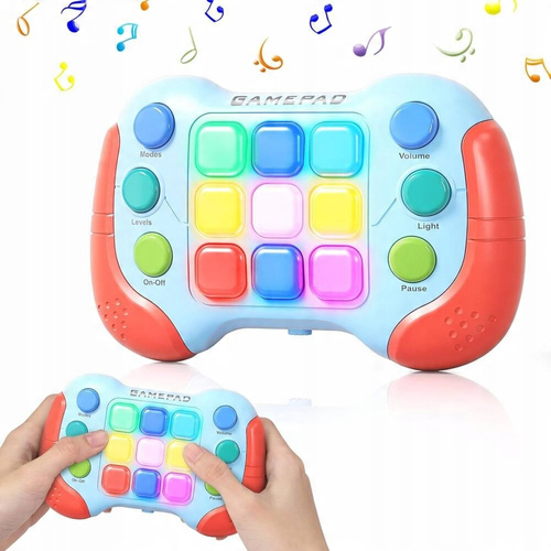 Gra Zręcznościowa Pop It Popit Antystresowa GamePad Guziki Do Wciskania