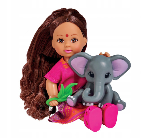 Lalka Evi Z Różnych Stron Świata Z Zwierzątkiem